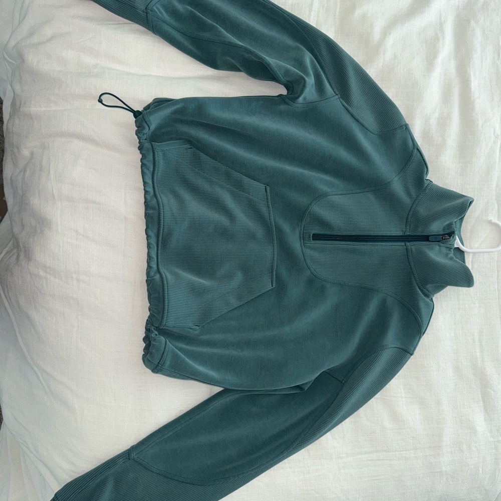 Lululemon Athletica Teal Zip-Up Jacket